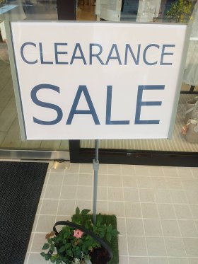 BLOG更新しました『CLEARANCE SALE』