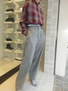 BLOG更新しました『シャツ×パンツ』