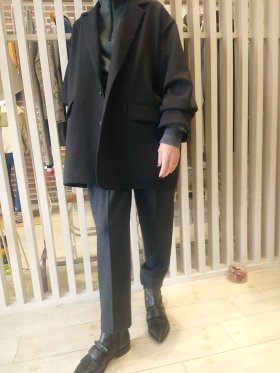 BLOG更新しました『グレーは黒ジャケットでハンサムに』