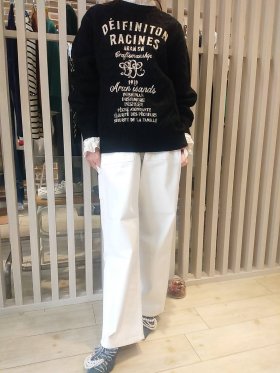 BLOG更新しました『ロゴニット×パンツ』