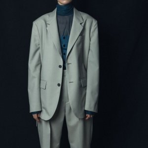 画像7: 【SALE40%OFF】08sircus　ゼロエイトサーカス　ウールトロピカルテーラードシングルジャケット