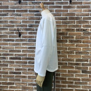 画像2: 【SALE30％OFF】Harriss　ハリス　ボートネックロンＴ（ホワイト）