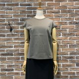 support surface　サポートサーフェス　ロゴプリントＴシャツ（モスグリーン）