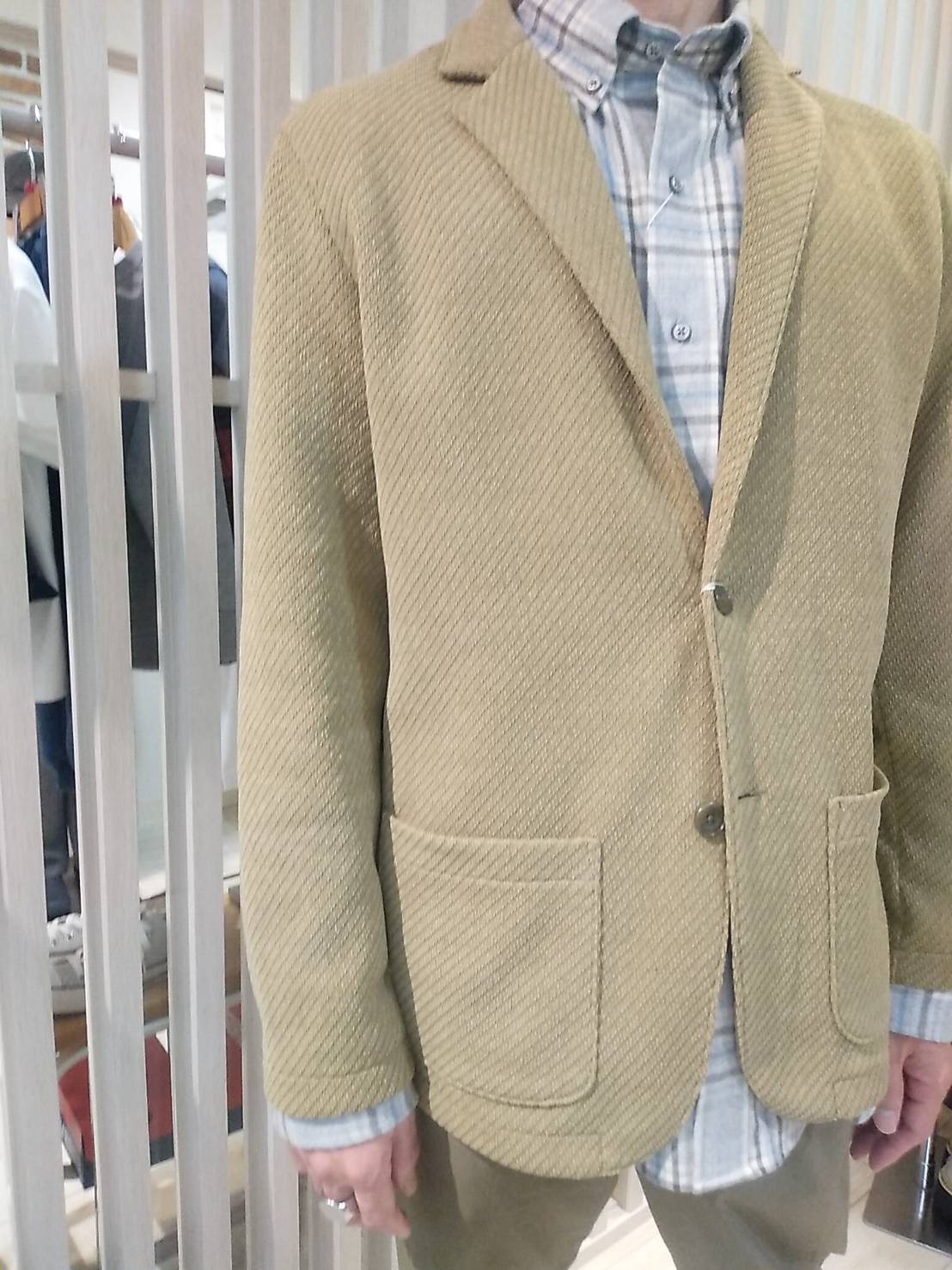 BLOG更新しました『メンズ　ジャケット＋シャツ』