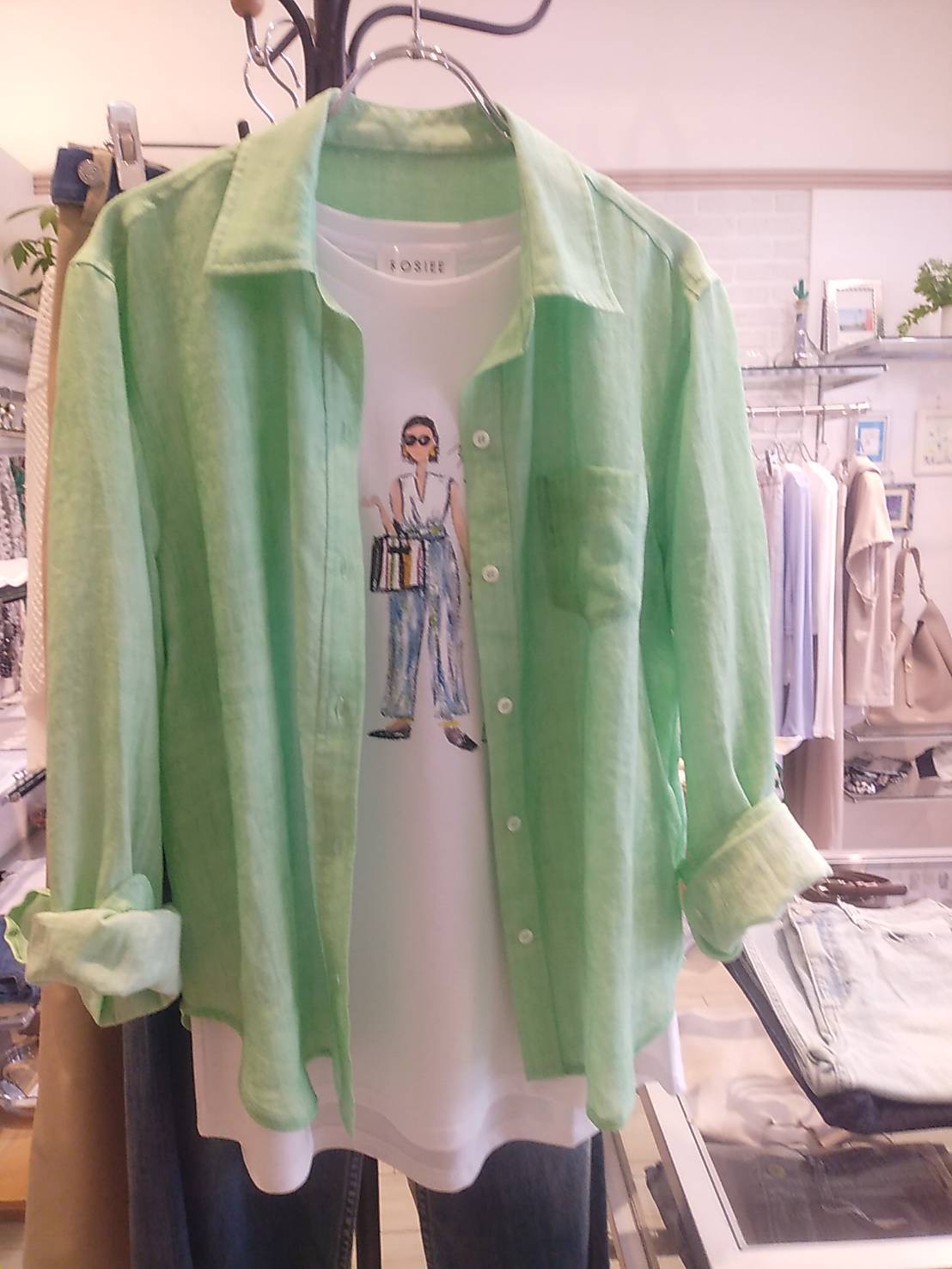 BLOG更新しました『遊び心のあるＴシャツ』