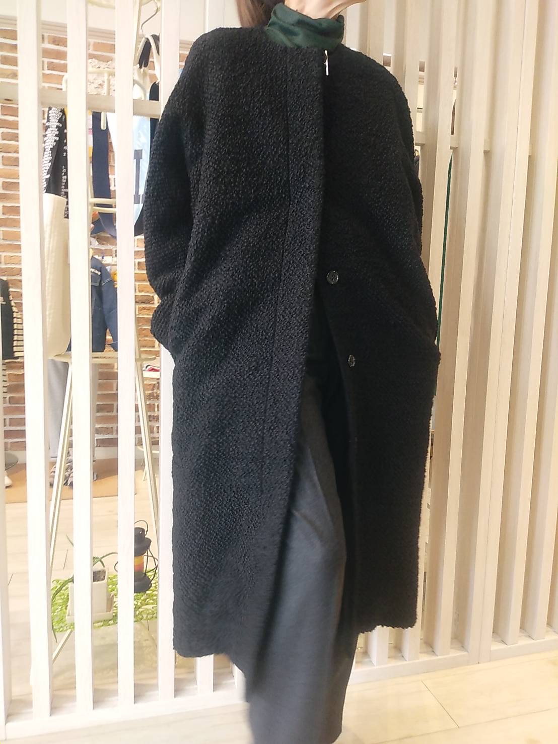 BLOG更新しました『黒のコート』